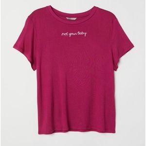 H&M graphic t-shirt Small